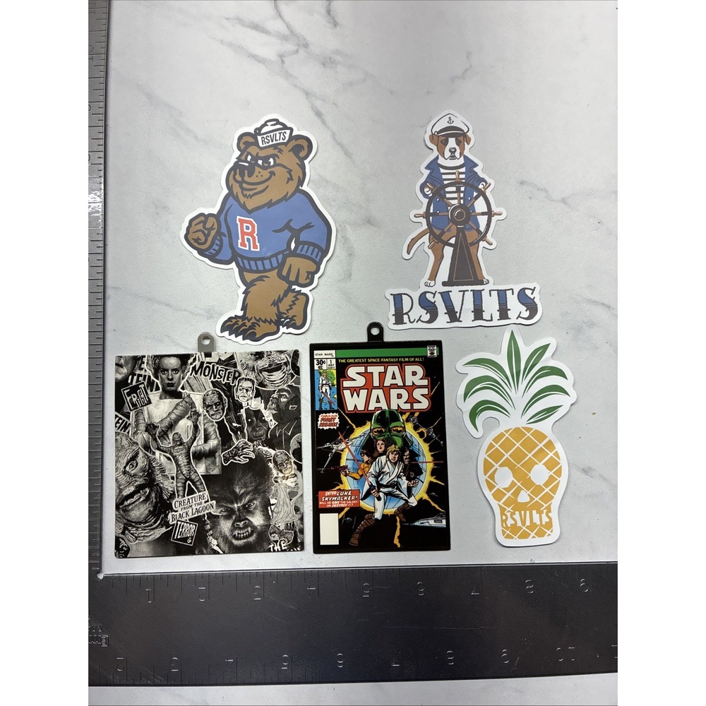 RSVLTS Lot of 5 Stickers (The Roosevelts)